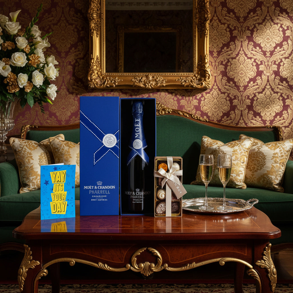 Moët Blue Celebration Hamper- Pharrell Williams Limited Edition