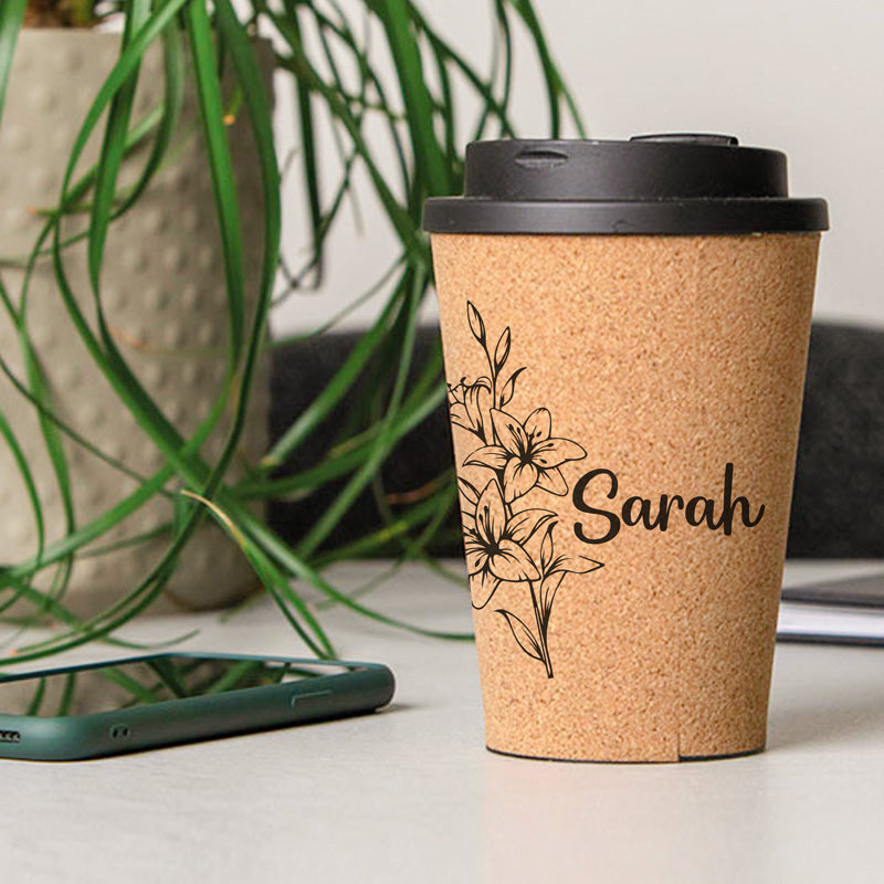 Okiyo Joki Cork Double-Wall Tumbler – 350ml