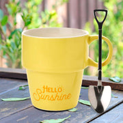 Country Living Gardener's Mug - Yellow "Hello Sunshine"