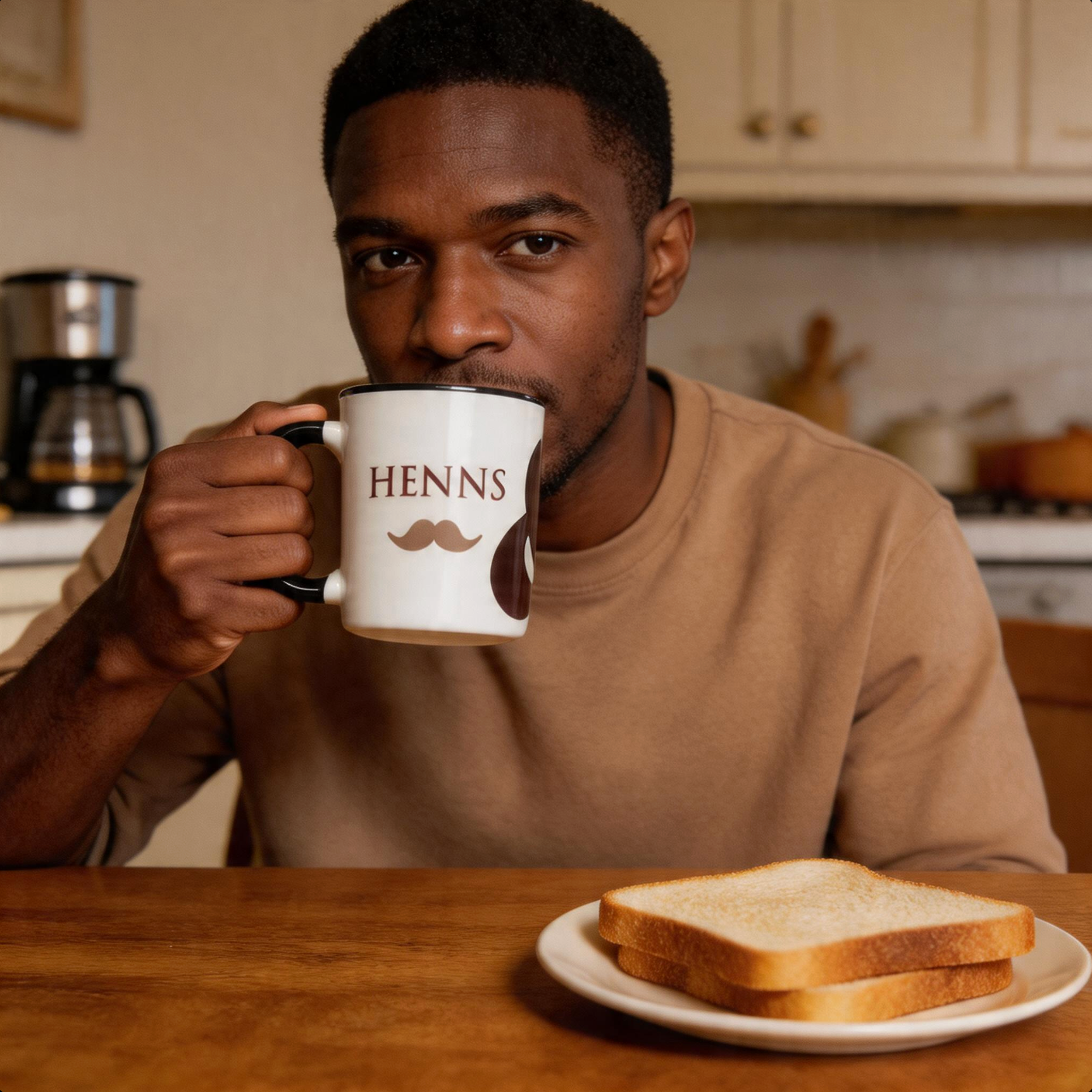 Personalised Couple Mug – 11 oz Inner Colour Ceramic Cup (Black)