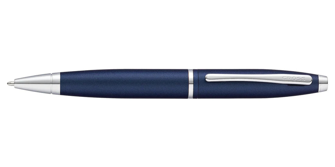 Cross Calais™ Matte Metallic Blue & Chrome Ballpoint Pen