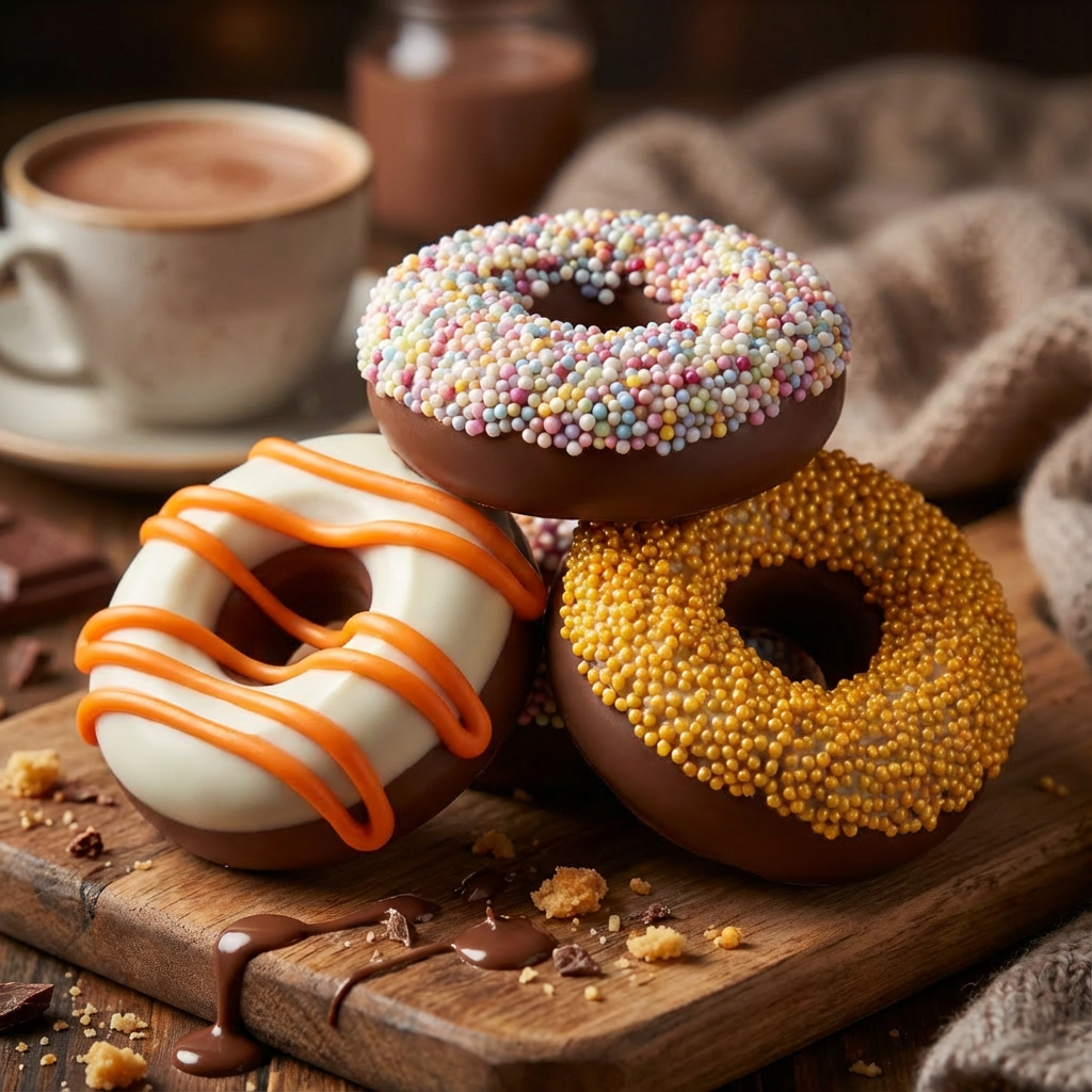 Danny’s Solid Milk Chocolate Donuts – Trio Gift Set (3 × 50g)