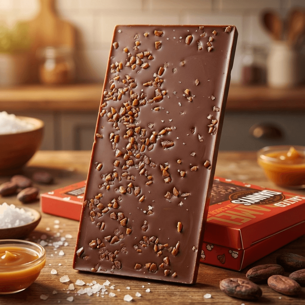 Danny’s Salted Caramel Milk Chocolate Bar (80g)