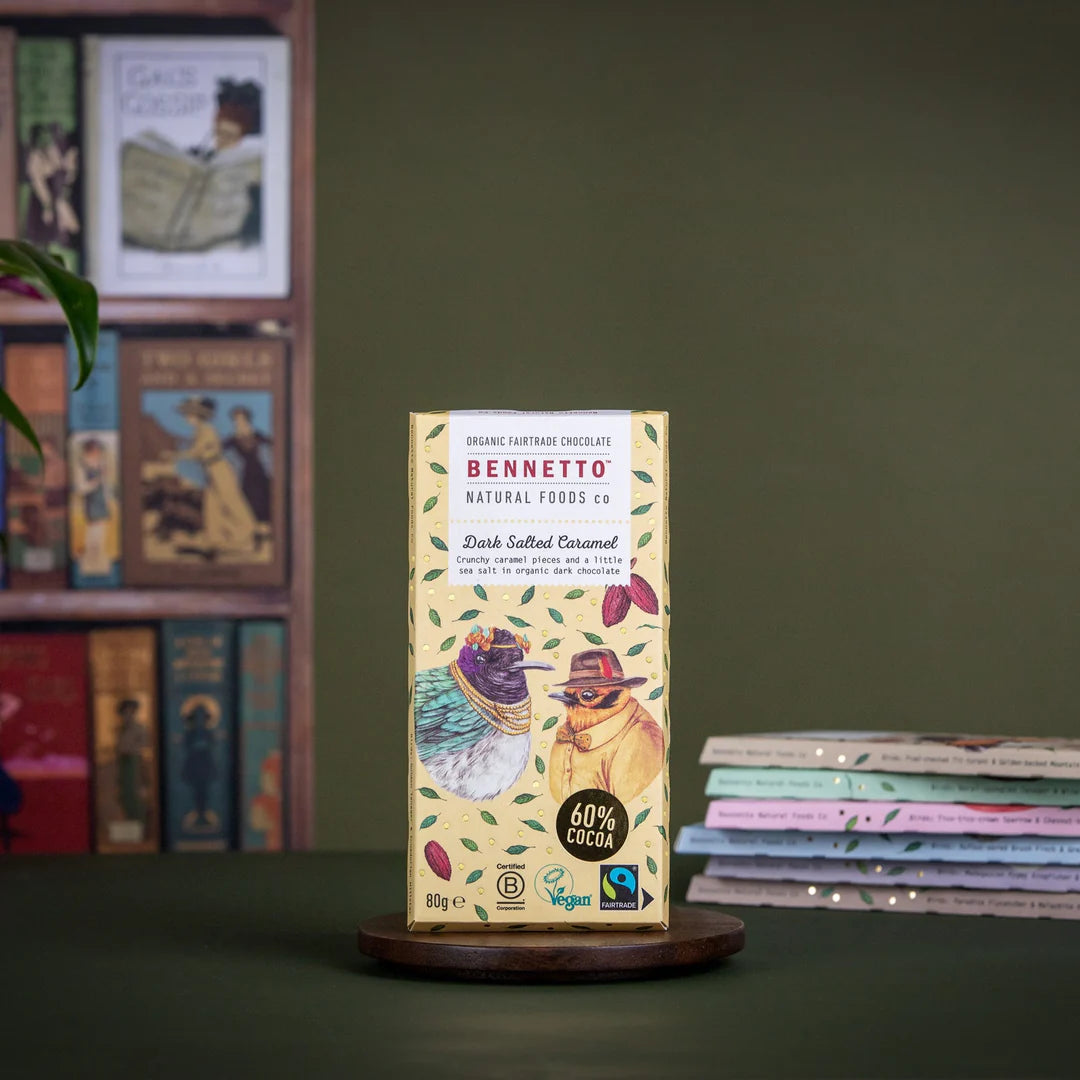 Bennetto Organic Dark Chocolate with Salted Caramel