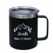 Delerke Travel Mug - Black