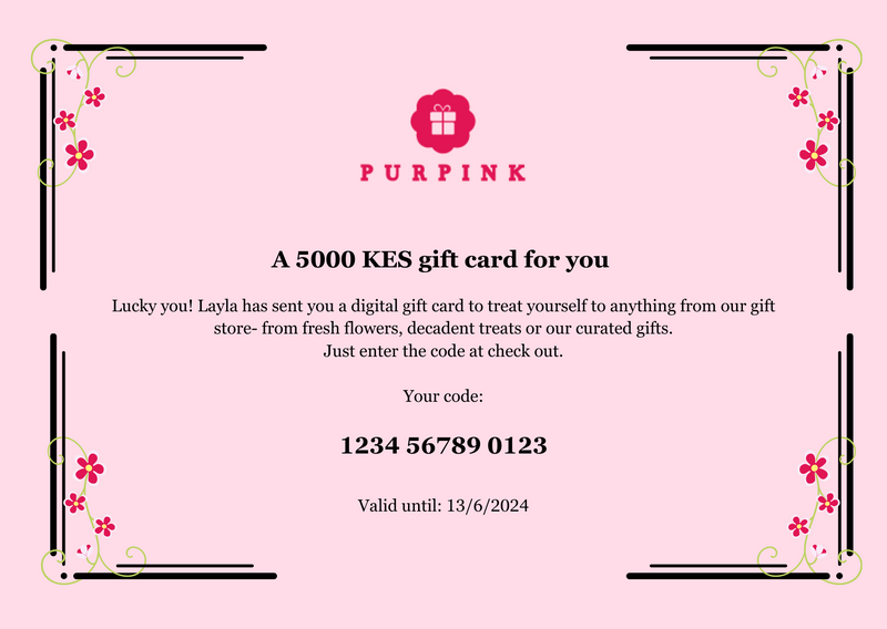 Purpink Digital Gift Card