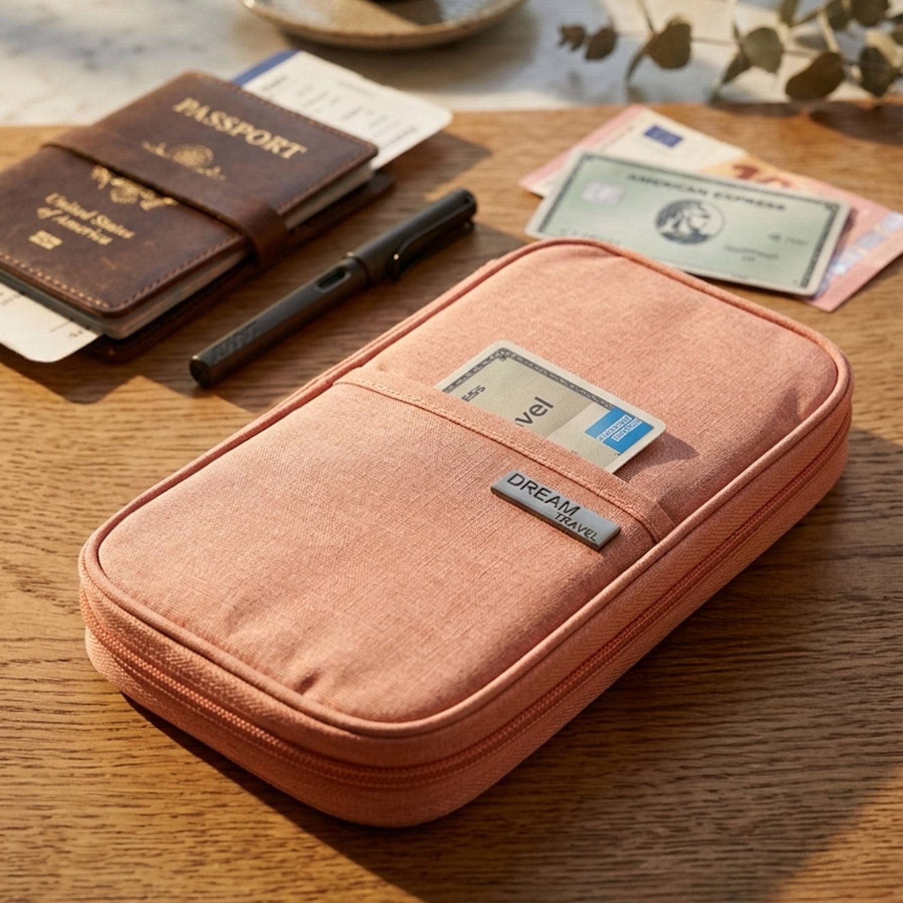 The Voyager Travel Passport & Document Organizer