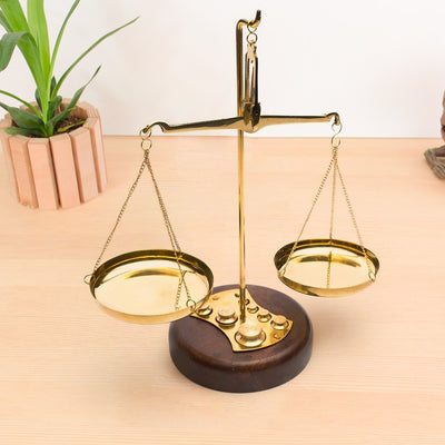 Emporium Collection - Brass Weighing Scales