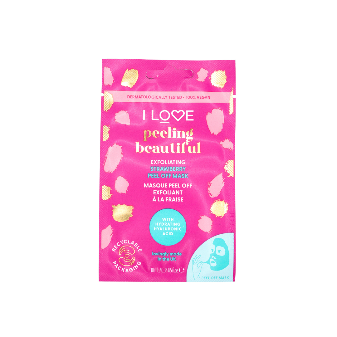 I Love Exfoliating Face Mask – Strawberry Peel-Off
