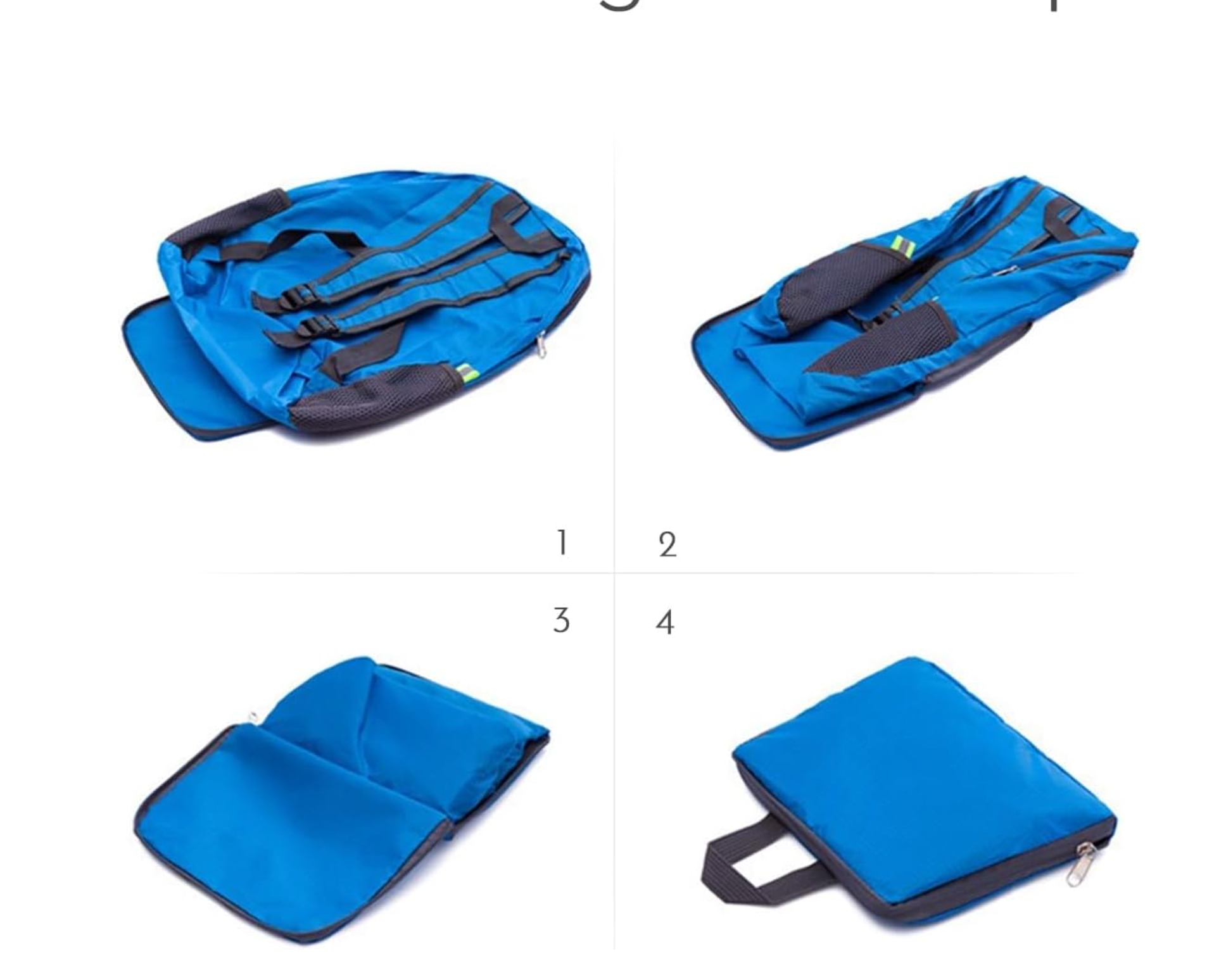 Foldable Lightweight Travel Backpack