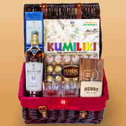 The Gentleman’s Jackpot Gift Hamper – Macallan Whisky, Personalised Bar Set & Luxury Treats
