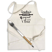 Grandma's Kitchen Seasoned With Love Apron