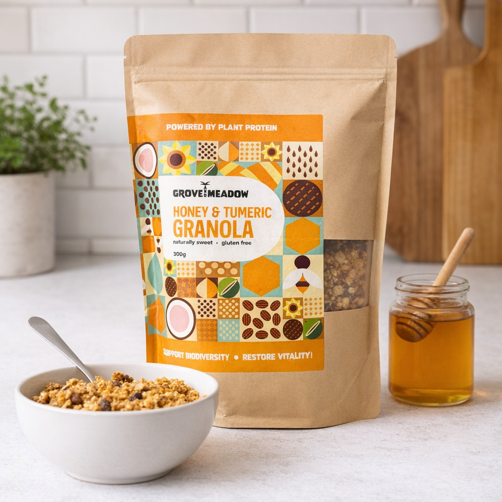 Grove Meadow Honey & Turmeric Granola 300g