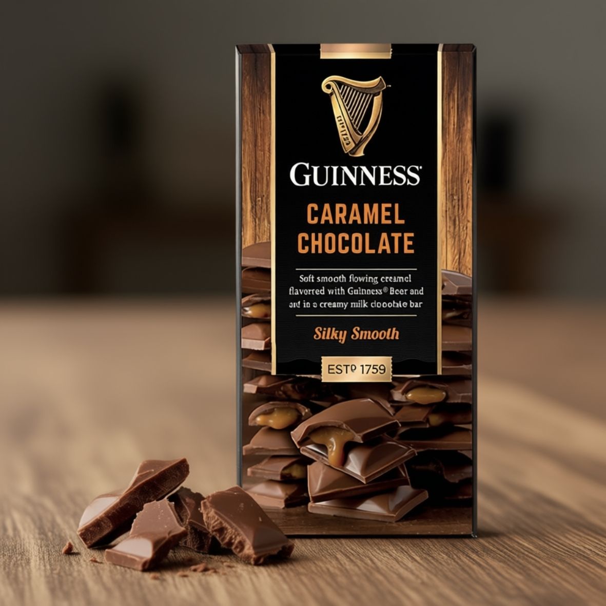 GUINNESS Luxurious Chocolate Caramels  90g