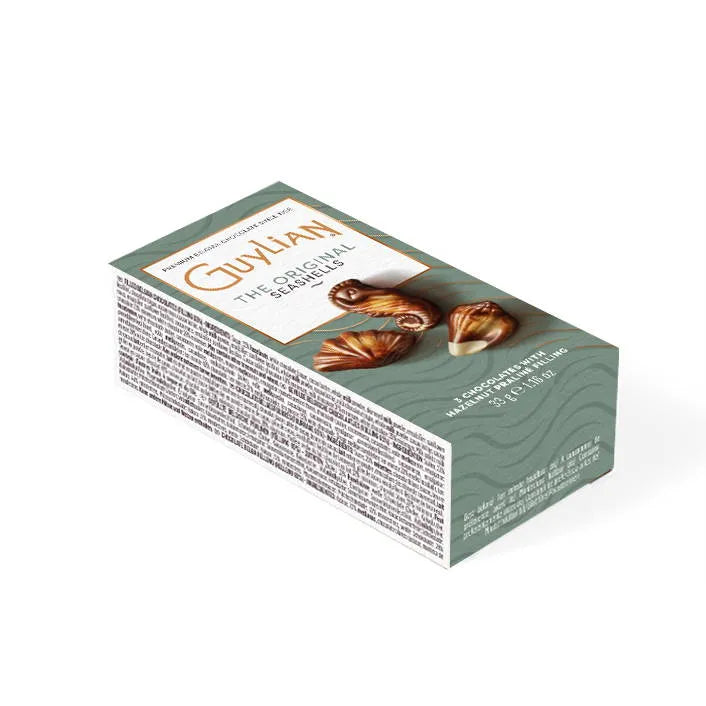 Guylian Chocolate Seashells – 3-Piece Original Praliné