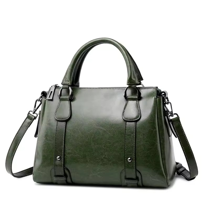 The Carina Genuine Leather Handbag