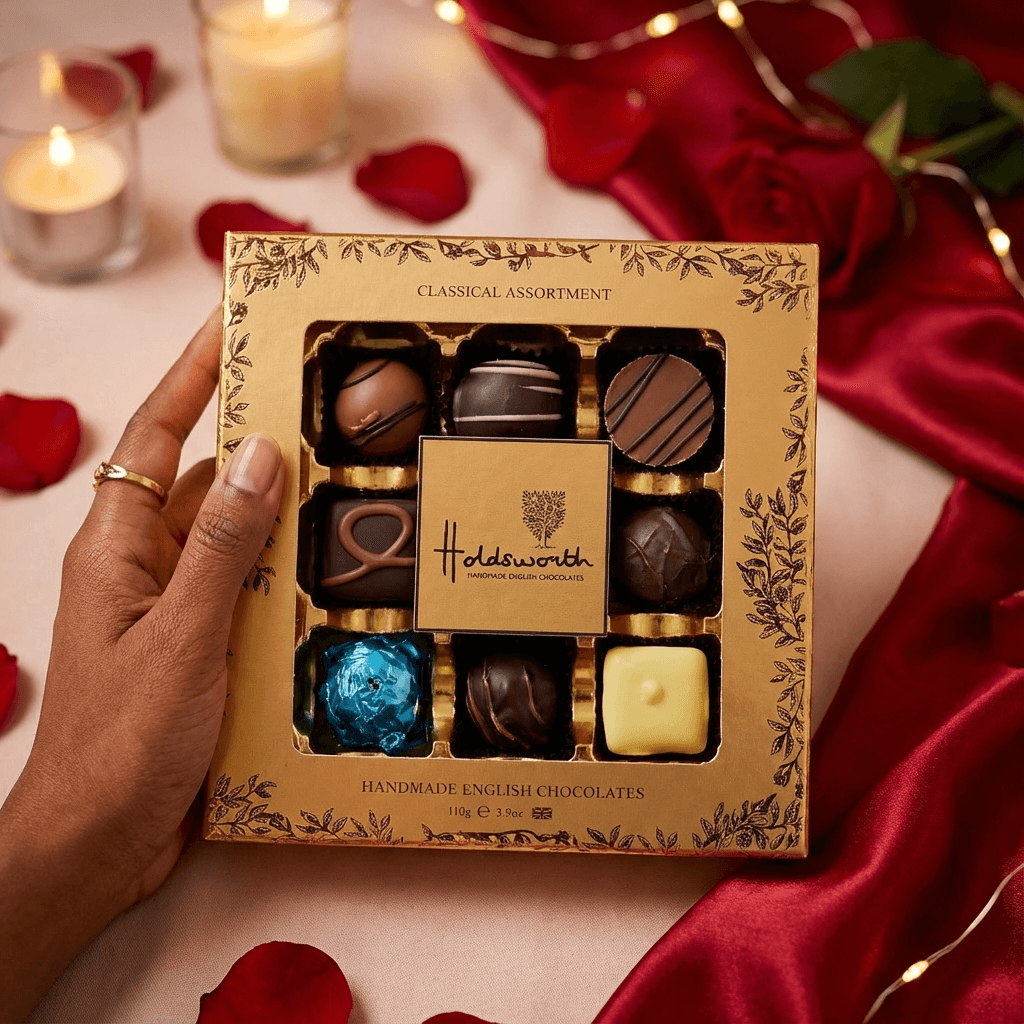 Holdsworth Classical Assortment – Handmade English Chocolates (110g)