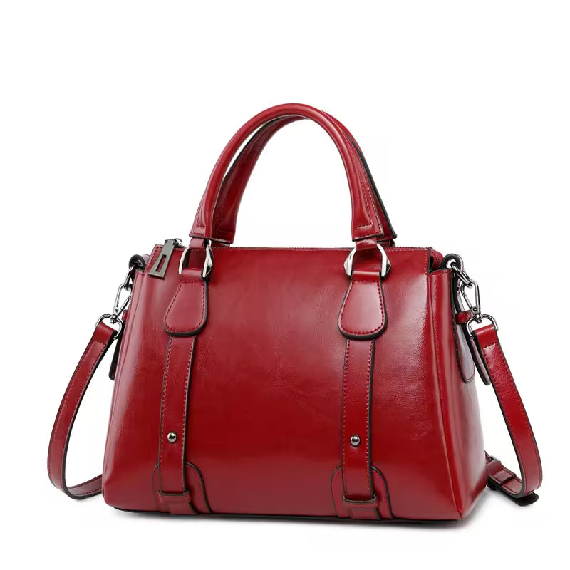 The Carina Genuine Leather Handbag