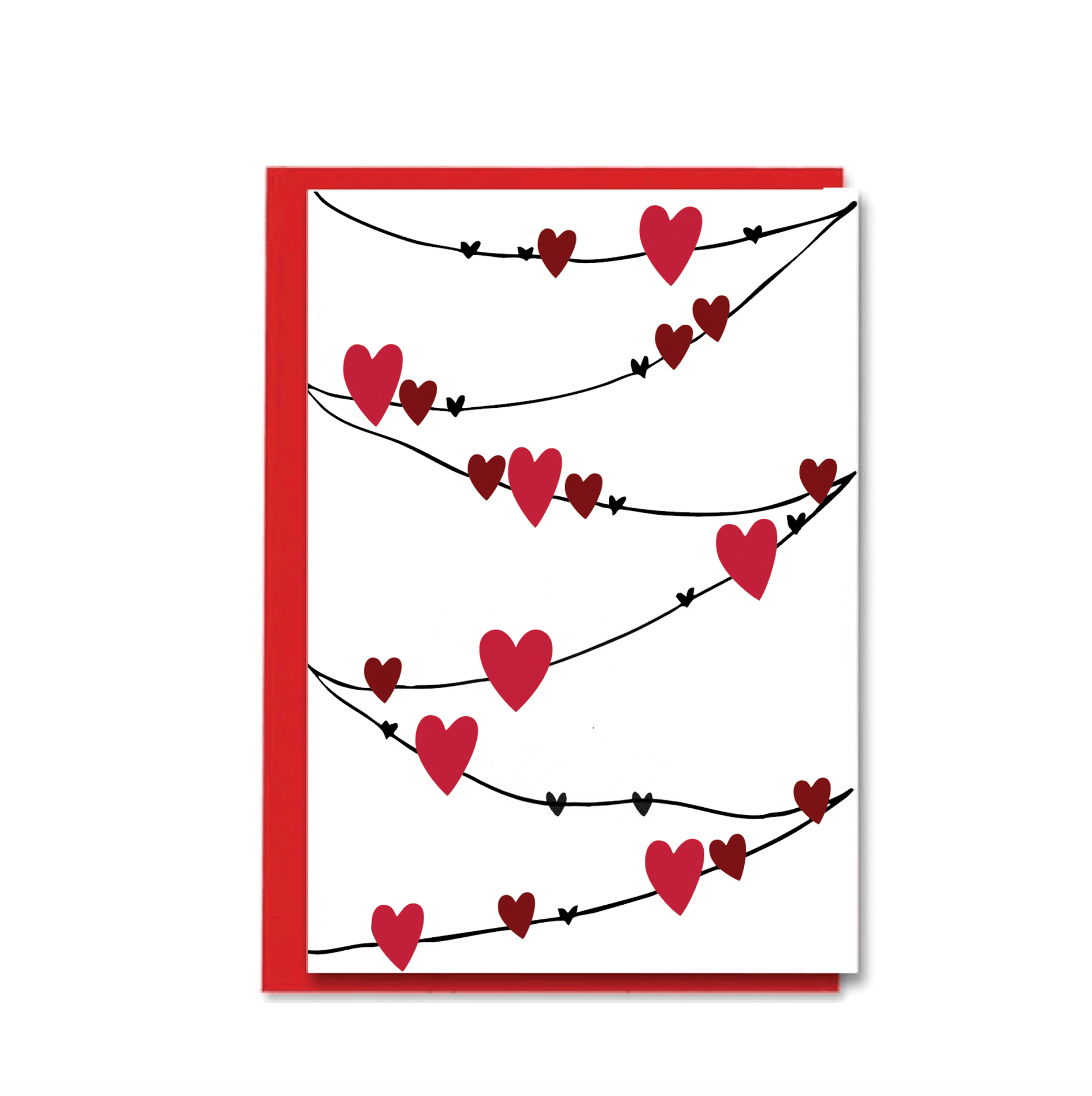 Cherry Hearts Card