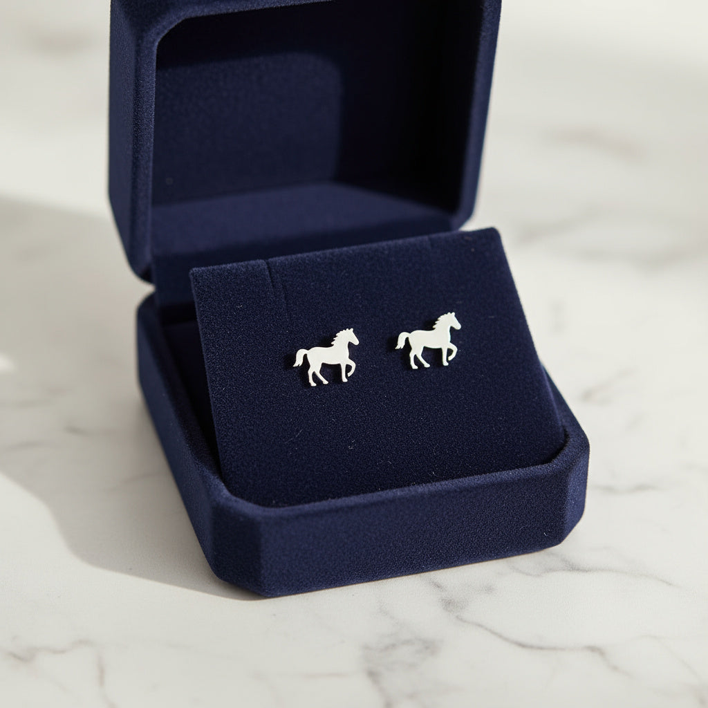 Horses Stud Earrings