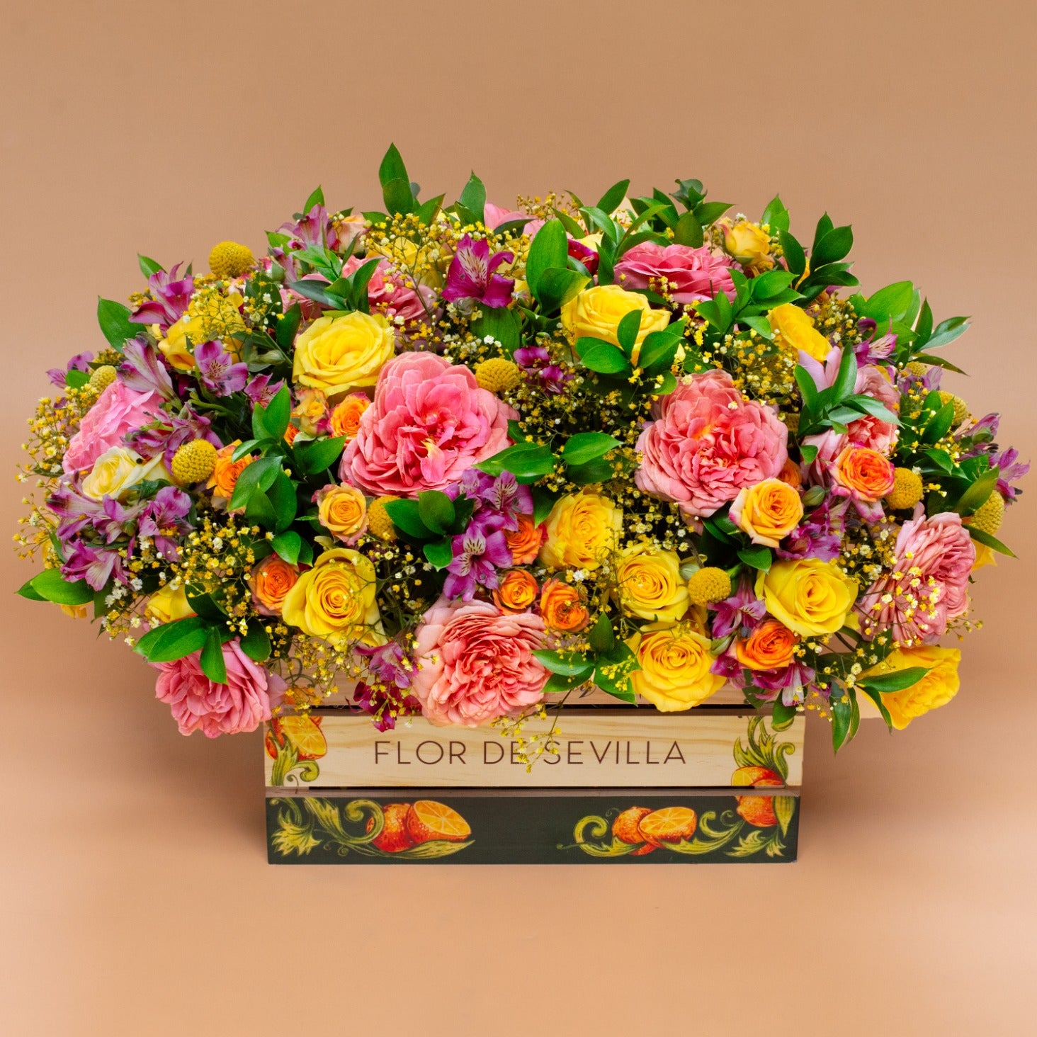 Flor De Sevilla Flower Basket