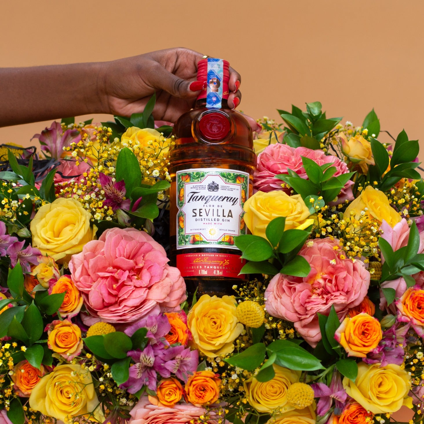 Flor De Sevilla Flower Basket