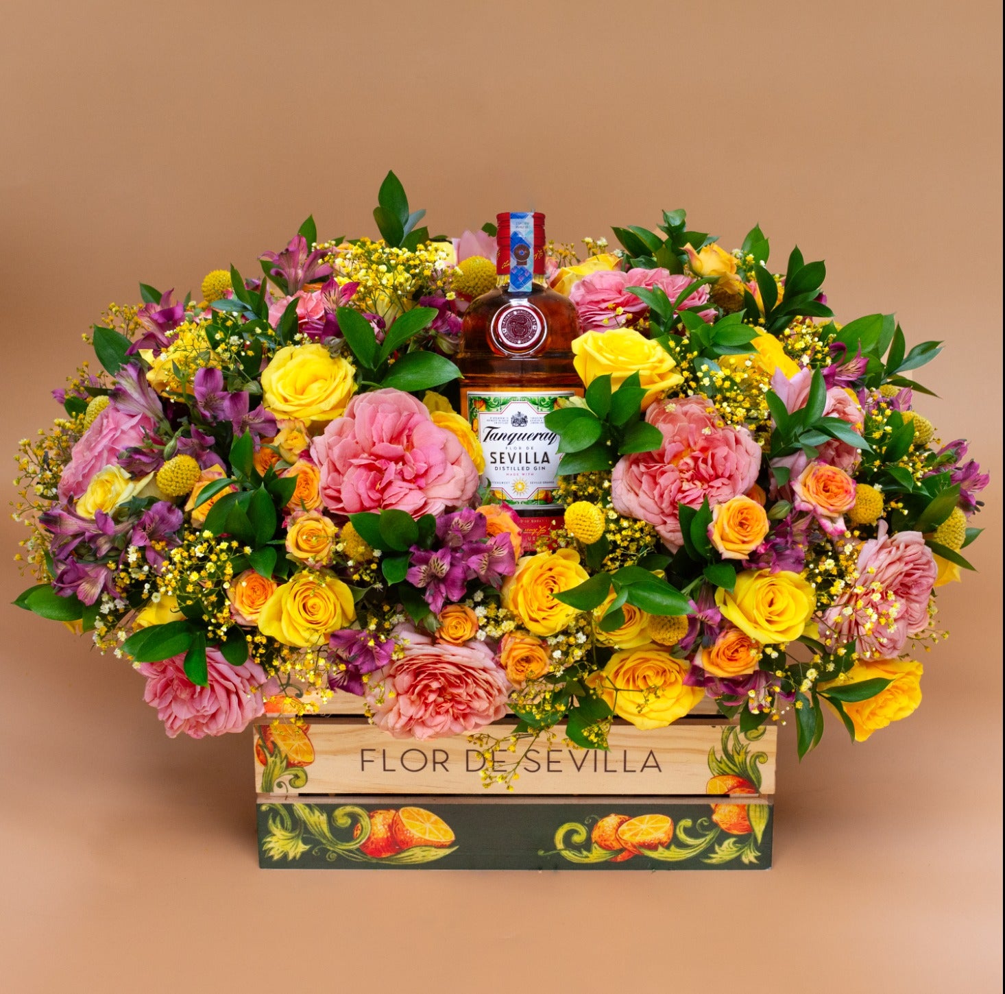 Flor De Sevilla Flower Basket