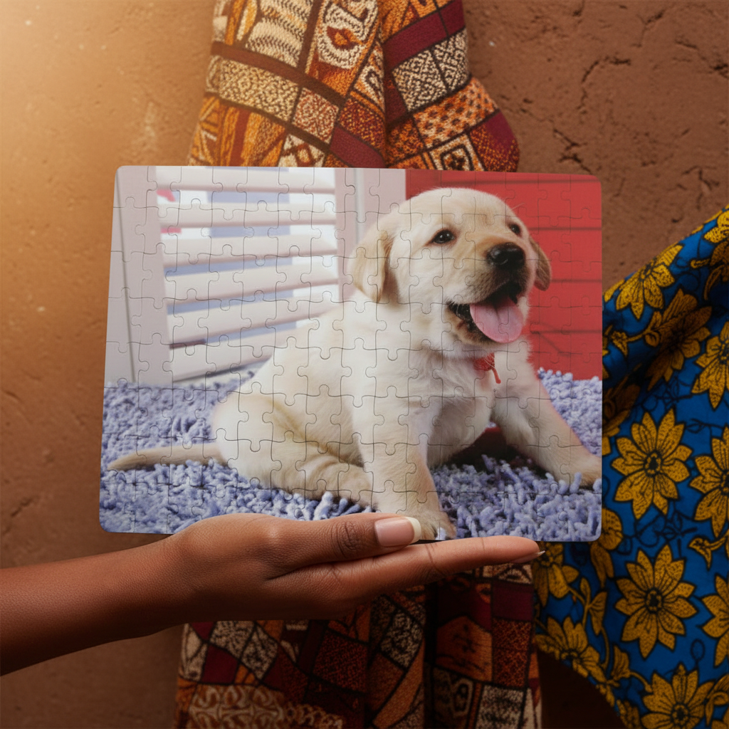 A4 Personalised Puzzle – 120 Pieces Custom Photo Jigsaw Puzzle