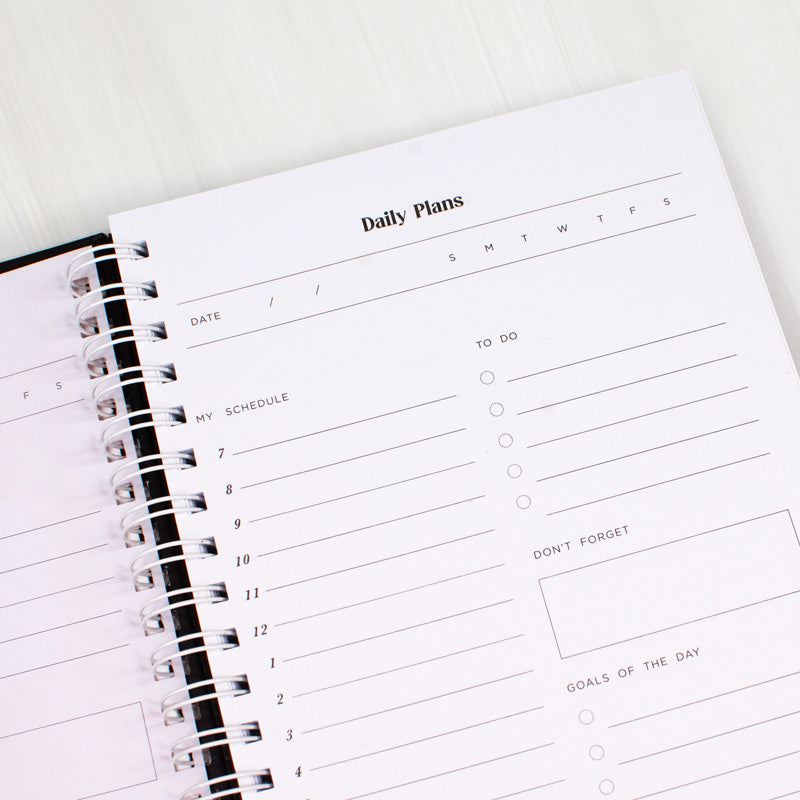 No Dreams Just Goals B5 Planner