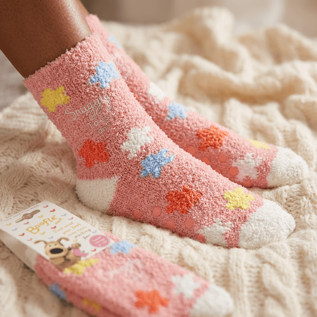 Boofle Fluffy Sock Snuggly Toes