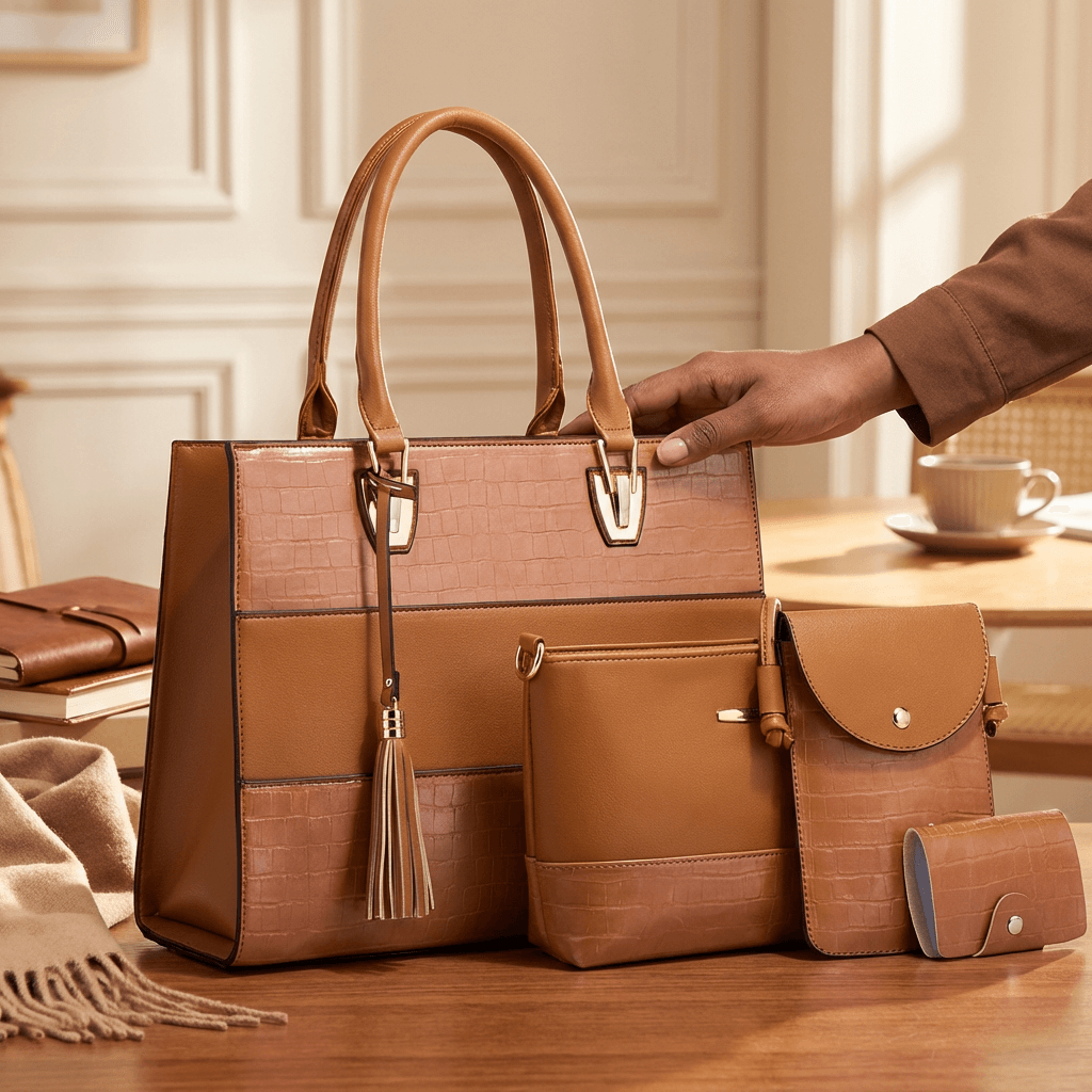 The Kensington 4-Piece Tote Set
