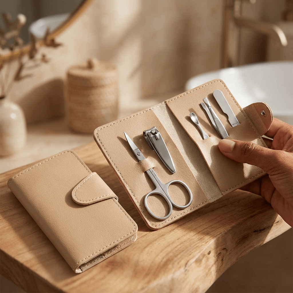 Elegance Pastel Mini Manicure Kit (4-Piece)