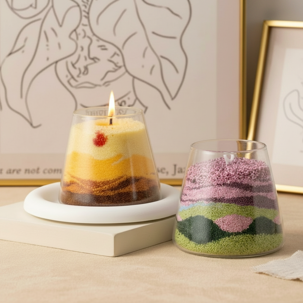 Purpink DIY Craft Candle Kit – 450G Scented Candle Making Set