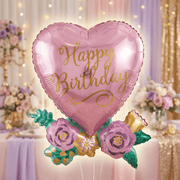 Satin Heart SuperHeart Foil Balloon