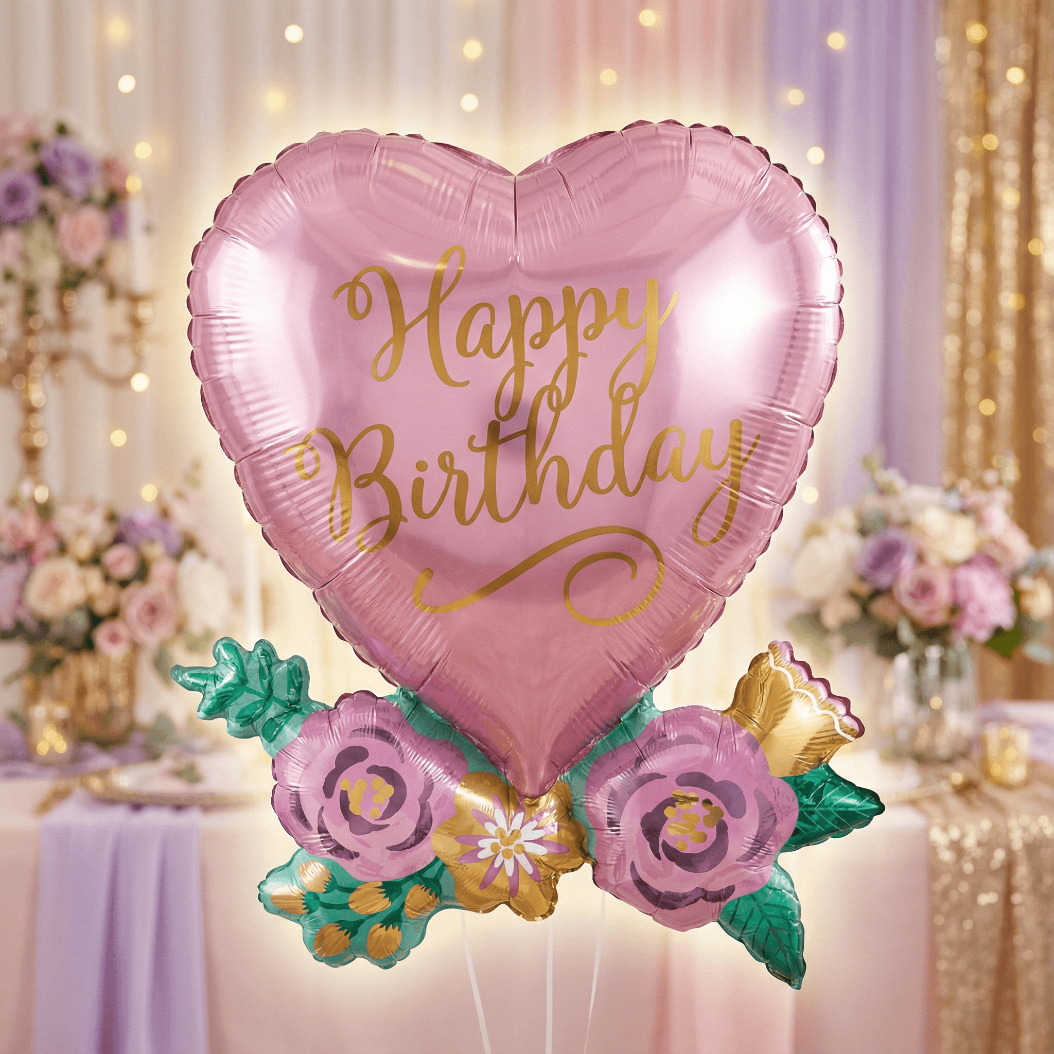 Satin Heart SuperHeart Foil Balloon