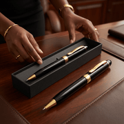 Alex Varga Luxury Pen – Aluminium & Chrome Ball Pen (1.0mm)