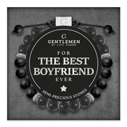 Boyfriend Semi-Precious Adjustable Bracelet