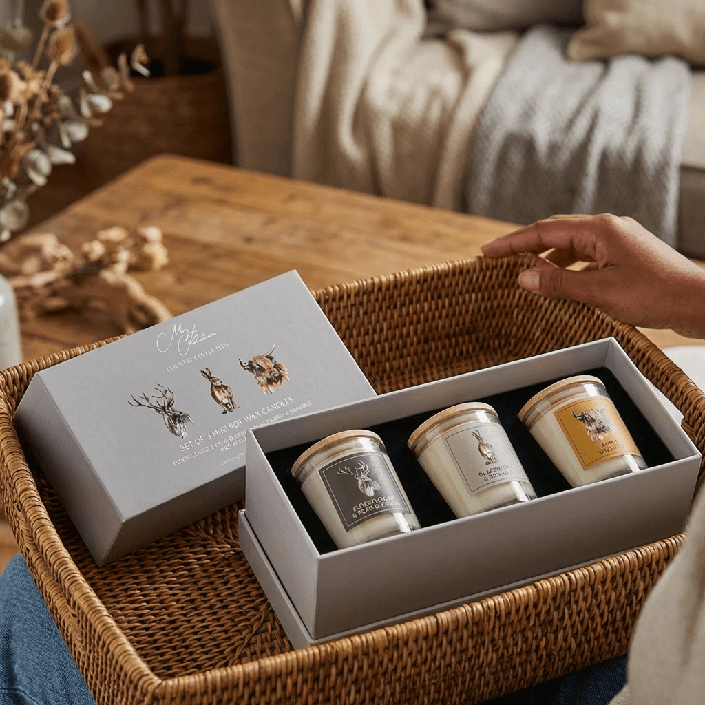 Meg Hawkins "Favourites" Set of 3 Mini Candles