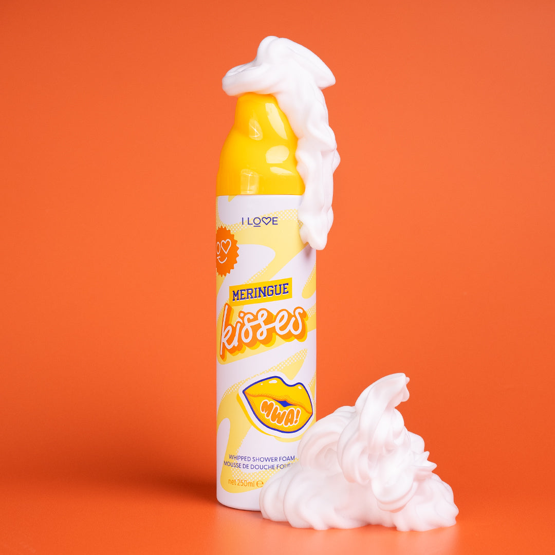 Meringue Kisses Whipped Shower Foam