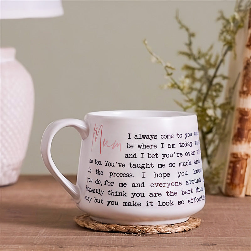 Moments Stoneware Mug - Mum