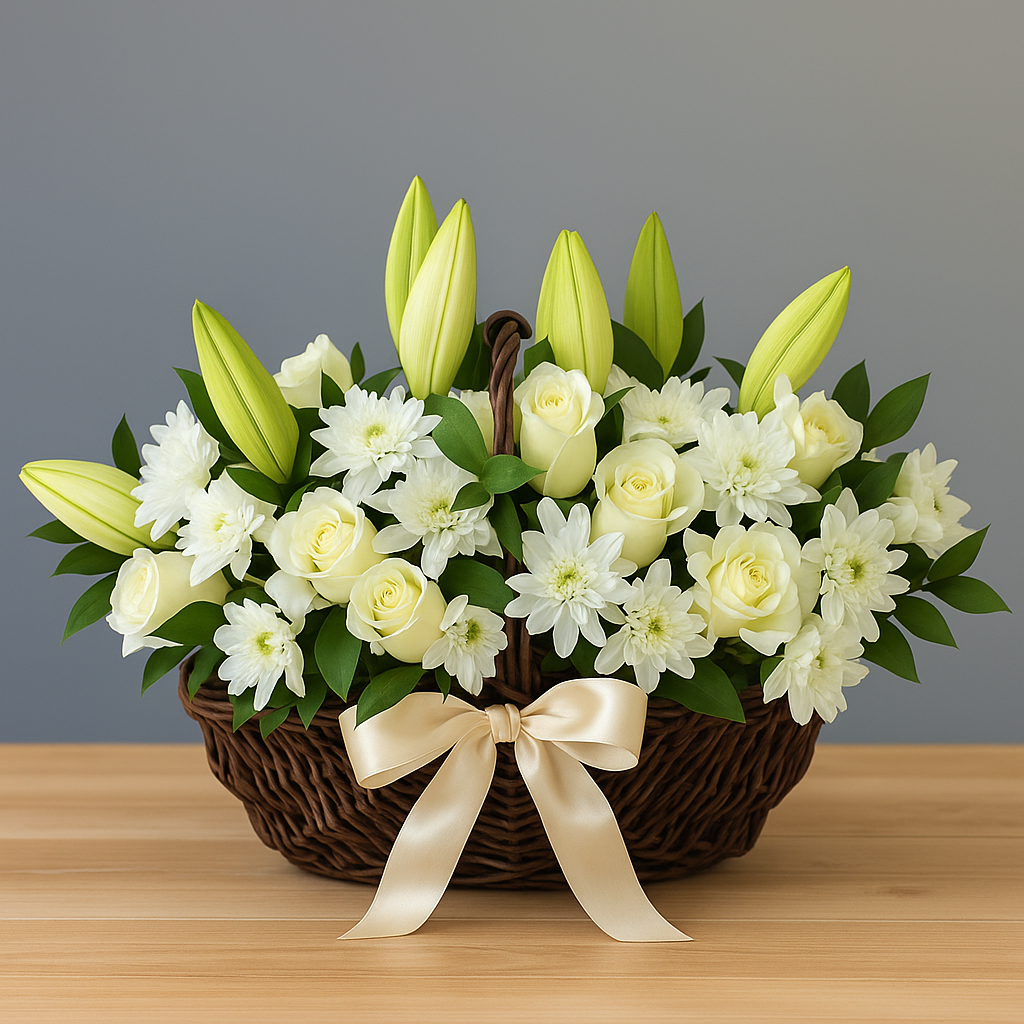 The Myrtle Flower Basket