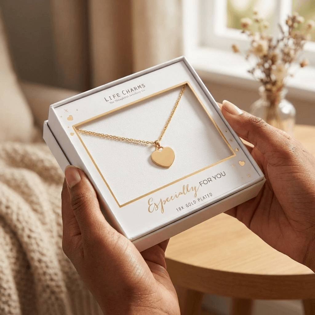 Especially For You – Gold Plated Heart Necklace