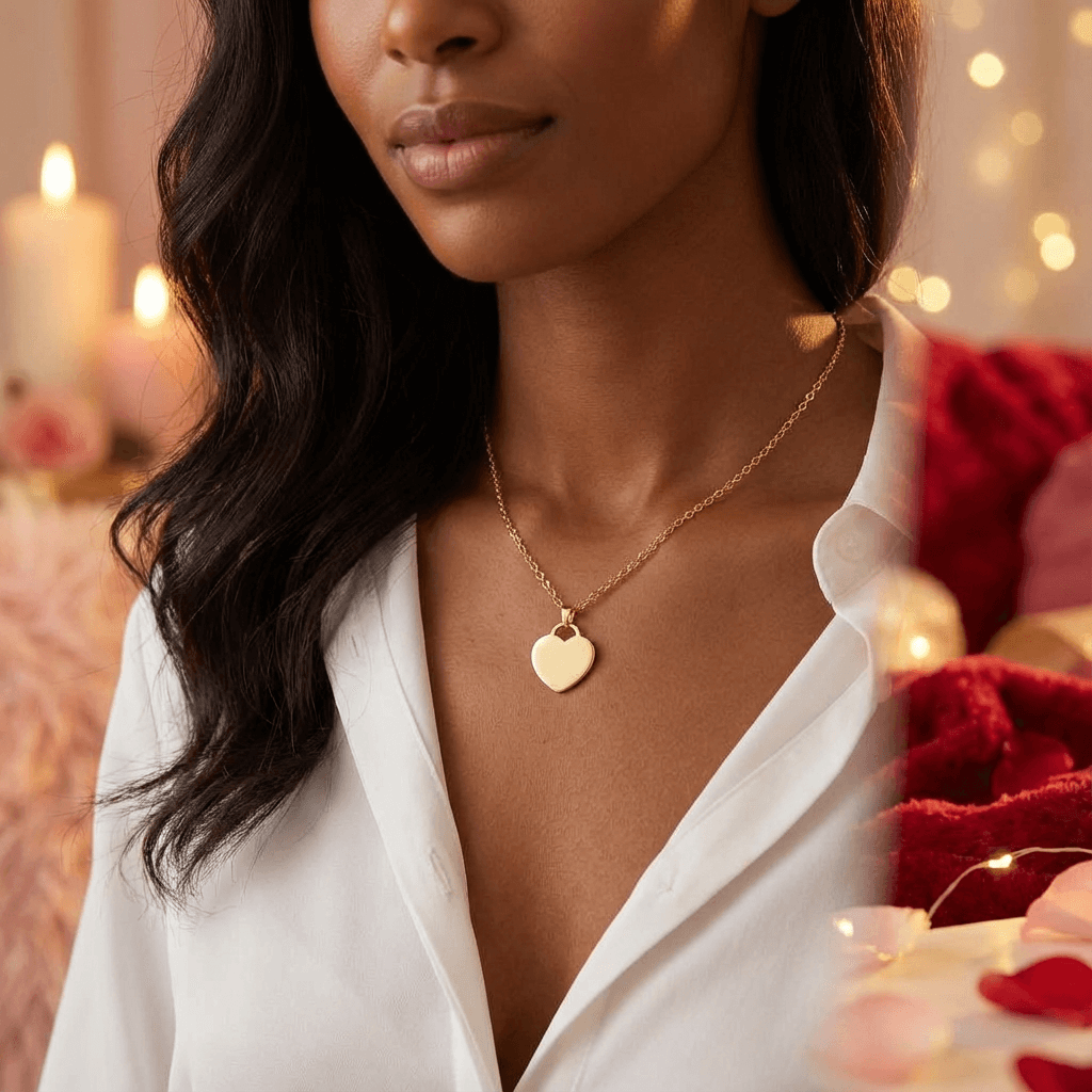 Especially For You – Gold Plated Heart Necklace