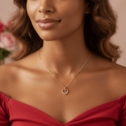 Heart of Gold –18k Gold Plated Pendant Necklace