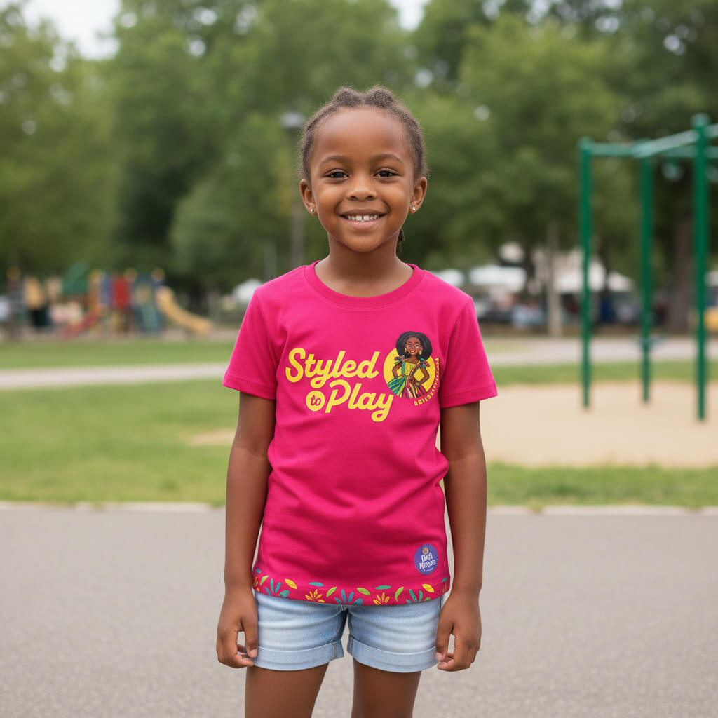 Nemy “Styled to Play” Girls T-Shirt