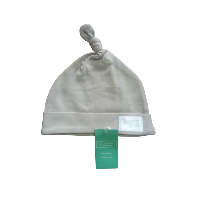 Organic Cotton Plain Baby Hat