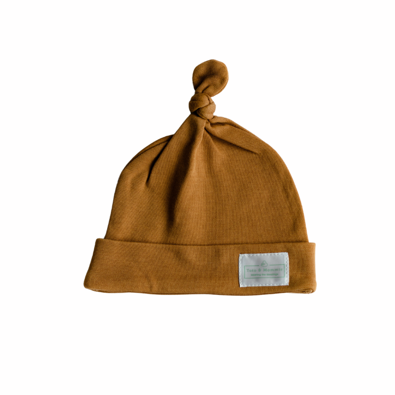 Organic Cotton Plain Baby Hat
