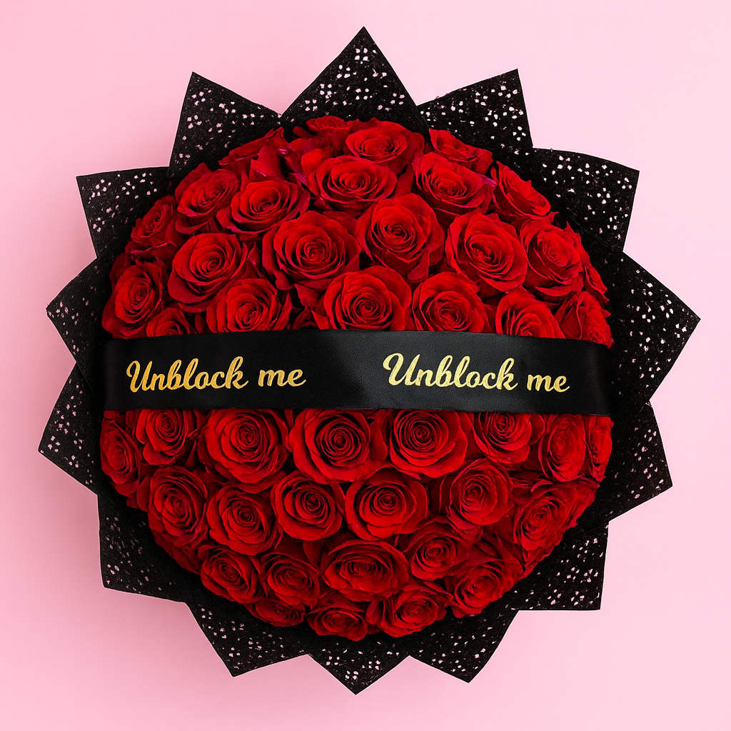 The Passionate Heart Red Roses Bouquet