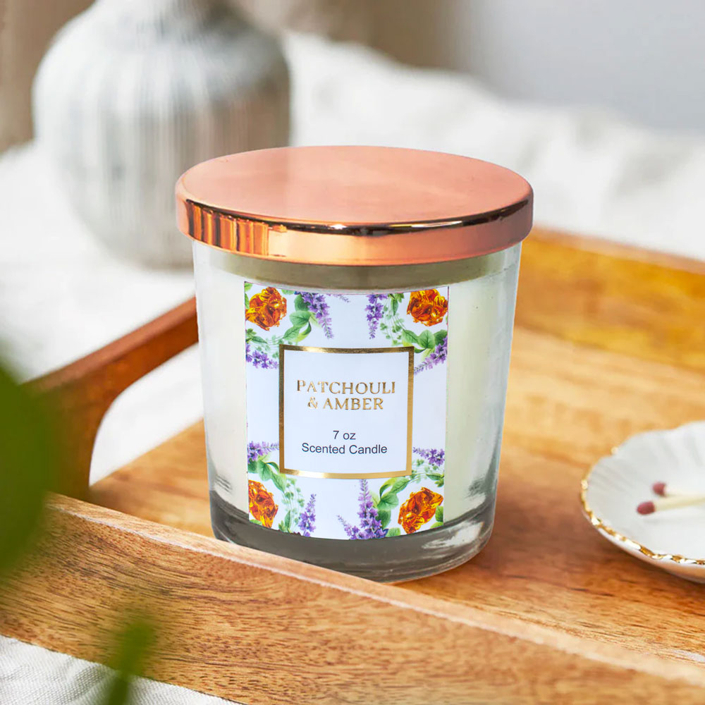 For Her Scented Candle Jar with Lid