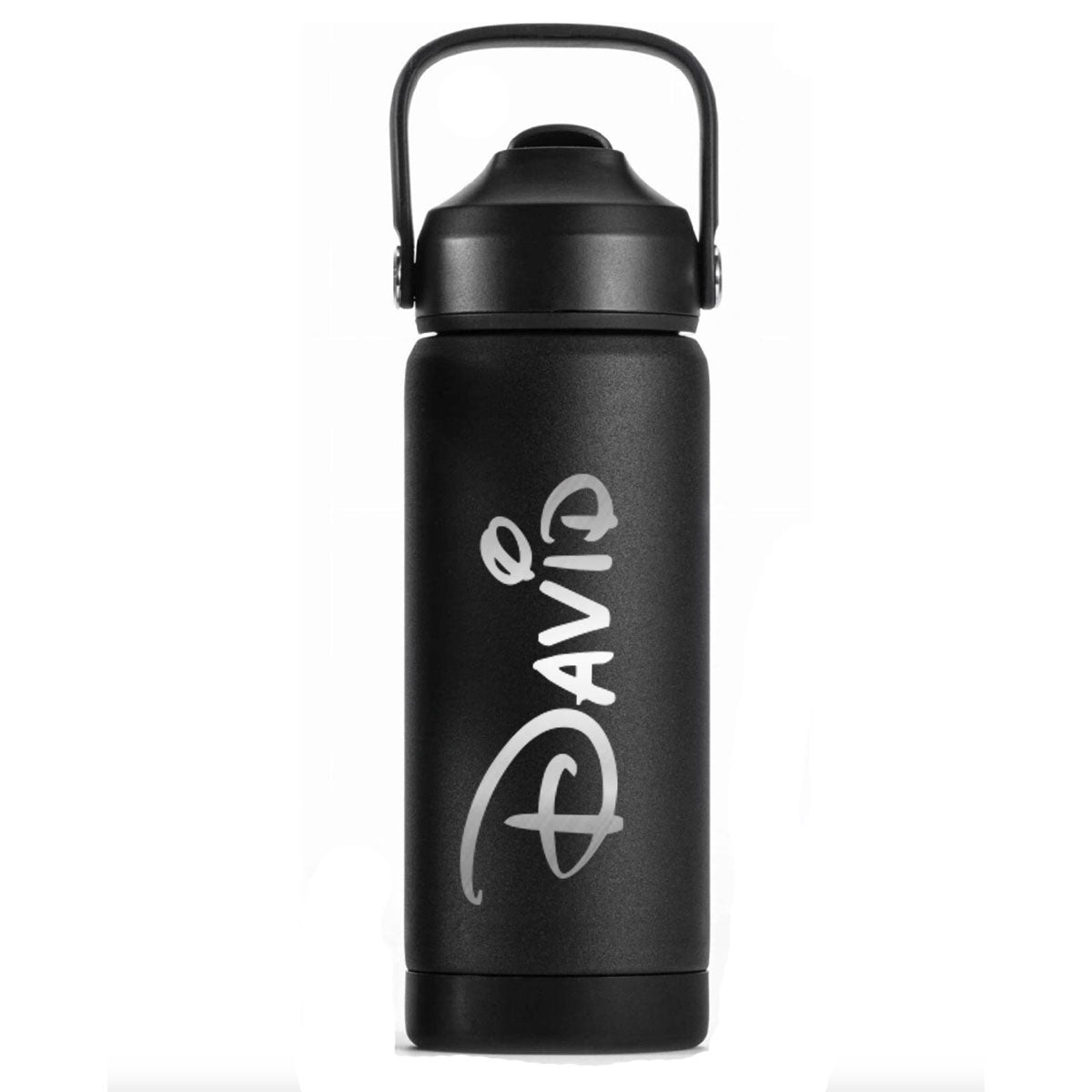 Matte Black Insulated Water Bottle – 700ml